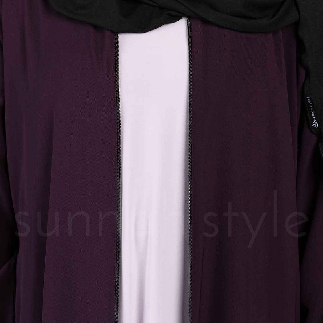 Sunnah Style Sleeveless Jersey Abaya Lavender